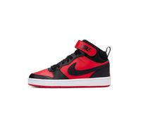 Nike CD7782-602 Nike Court Borough Mid 2 GS Hombre University Red/Black-White EU 38.5