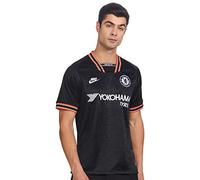 Nike CFC M Nk BRT Stad JSY SS 3r Football T-Shirt, Hombre, Black/(White) (Full Sponsor), 2XL