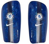 Nike CFC NK Merc Lt Grd - Fa20 Shin Guards, Unisex Adulto, Rush Blue/Blackened Blue/White, S