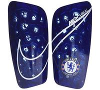 Nike CFC Nk Merc Lt Grd Shin Guards, Unisex Adulto, Rush Blue/White, XL