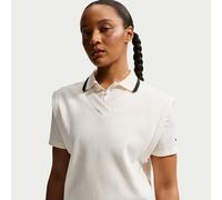 Nike Chaleco de golf con cuello en V - Mujer - Blanco XXL (EU 52-54)