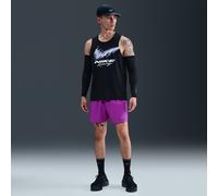 Nike Challenger Pantalón corto de running Dri-FIT de 13 cm con malla interior - Hombre - Morado M