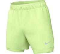 Nike Challenger Pantalón Corto Versátil 2 En 1 De 13 Cm Dri-Fit - Hombre, Barely Volt/Barely Volt/Reflective Silv, HJ3588-701, L