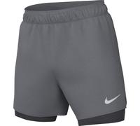 Nike Challenger Pantalón Corto Versátil 2 En 1 De 13 Cm Dri-Fit - Hombre, Smoke Grey/Dk Smoke Grey/Reflective Silv, HJ3588-084, S