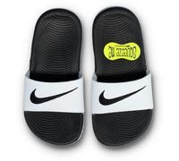 Nike Unisex Chicos Kawa Slide (GS/PS), White/Black, 40 EU