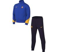NIKE Chándal de fútbol Inter Milán Strike Third Dri-Fit de material de punto (niños mayores), Lyon Blue/Blackened Blue/University Gold, FQ2658-438, L