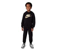 NIKE Chándal infantil Club Fleece Negro Código 86L135-G0G, Negro y dorado., 2-3 Años
