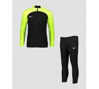 Nike Chándal Junior Little Niños Dri-Fit, Unisex - 010 (Negro / Amarillo Neón)