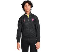 Nike - Chaqueta Chelsea FC Pre-Match 2024-2025 Niño, Unisex, Black-Opti Yellow-Pink Prime, S