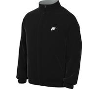 Nike Chaqueta Club Fleece Futura Para Hombre, Black/White, FZ0656-010, S