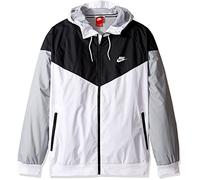 Nike Chaqueta cortaviento de hombre con capucha - all-season, XL, Tough Red/River Rock/Hyper Crimson