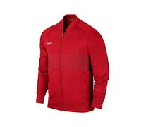 Nike Chaqueta de chándal para Hombre, Color Rojo/Blanco, S