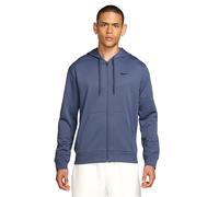 NIKE Chaqueta de fitness para hombre NF DF Hyverse FLC azul oscuro | S