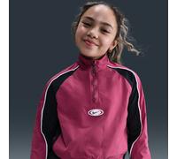 Nike Chaqueta deportiva con cremallera de 1/4 - Niña - Morado L
