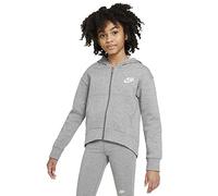 Nike Chaqueta Deportiva para Niños Sportswear Club Gris, Talla 10-12 Años