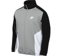 Nike Chaqueta Deportiva Tejida Extragrande Club Para Hombre, Lt Smoke Grey/Black/White/White, HQ6109-077, XL