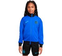 Nike - Chaqueta Inter Milan Pre-Match 2025-2026 Niño, Unisex, Lyon Blue-Black-Chlorine Blue No Sponsor, M