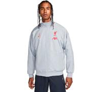 Nike - Chaqueta Liverpool FC Pre-Match 2024-2025, Unisex, Lt Smoke Grey-Black-Global Red, S