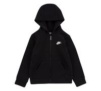 Nike Sportswear Sudadera con cremallera 'Club' negro / blanco, Talla 92-98