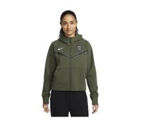 Nike - Chaqueta PSG Tech Fleece Windrunner - Sport - Mujer - Verde - L -