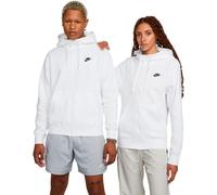 Nike - Chaqueta Sportswear Club Fleece, Hombre, White-White-Black, XL
