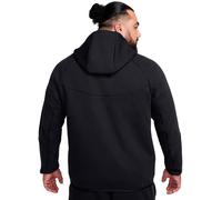 Nike - Chaqueta Sportswear Tech Fleece Windrunner Hoodie, Hombre, Black-Black, XL