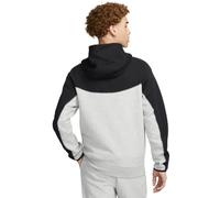 Nike - Chaqueta Sportswear Tech Fleece Windrunner Hoodie, Hombre, Grey Heather-Black-White, 2XL