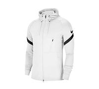 NIKE Chaqueta Strike 21 con Cremallera Completa, Blanco, Negro, S/M para Hombre