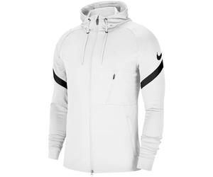 NIKE Chaqueta Strike 21 con Cremallera Completa, Blanco, Negro, S/M para Hombre