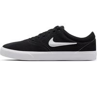 NIKE Charge Suede, Sneaker Hombre, Black White Black, 45 EU