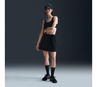 Nike Chill Knit Minifalda elástica - Mujer - Negro L (EU 44-46)