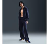 Nike Chill Terry Jogger de talle medio y tejido French terry con dobladillo abierto - Mujer - Azul XXL (EU 52-54)