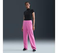 Nike Chill Terry Jogger de talle medio y tejido French terry con dobladillo abierto - Mujer - Rosa S (EU 36-38)