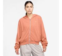 NIKE Chll Ft Fz Hdy - Chaqueta para mujer, ágata albaricoque/Htr/Sail, talla S