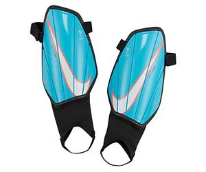 Nike Chrg - Espinilleras para Mujer, Color Azul báltico, Negro/Blanco, Talla XL
