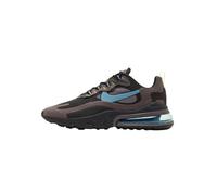 Nike CI3866 Air MAX 270 React Zapatillas de Running, Negro/Cerulean/Thunder Grey/Barely Volt, 41 EU