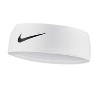 Cinta de Pelo de Fitness Nike Dri-Fit Fury Classic Headband Blanco Negro Talla única EU