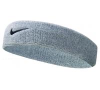 Nike Diadema Unisex Swoosh Classic He, Gris/Negro, Talla única