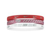 Nike cintas para el pelo Headbands 3.0 X 3 Casquettes / bandeaux TU Blanc