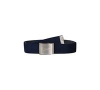 Nike - Cinturón elástico reversible para hombre, color azul marino y gris, talla única