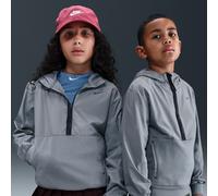 Nike City Utility EasyOn Sudadera con capucha de tejido Fleece con media cremallera - Niño/a - Gris M
