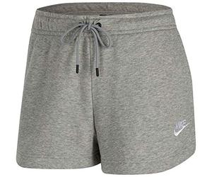 Nike CJ2158 W NSW ESSNTL FLC HR Short FT Shorts Women's dk Grey Heather/White L