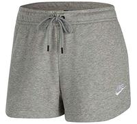 Nike CJ2158 W NSW ESSNTL FLC HR Short FT Shorts Women's dk Grey Heather/White S