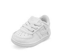 NIKE CK2201 Force 1 Crib Botín, Blanco, 17 EU