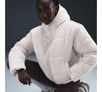 Nike Classic Puffer Chaqueta con capucha de ajuste holgado Therma-FIT - Mujer - Marrón XL (EU 48-50)