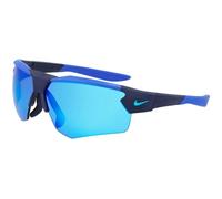 NIKE Cloak Duo EV24036 Gafas, Matte Obsidian/Blue Mirror, 71-130-09 Unisex Adulto