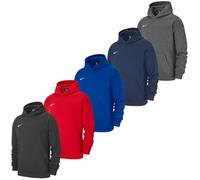Nike Club 55 Sudadera con capucha, verde y blanco, 7-8 Años Unisex niños
