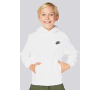 Nike FD3000-100 K NSW Club FLC HDY LBR Sweatshirt Unisex White/Black Tamaño M
