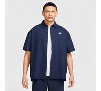 Nike Club Camisa de manga corta con botones - Hombre - Azul S