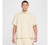 Nike Club Camiseta de Manga Corta con Botones para Hombre, Lt Khaki/White, HJ2026-234, 2XL